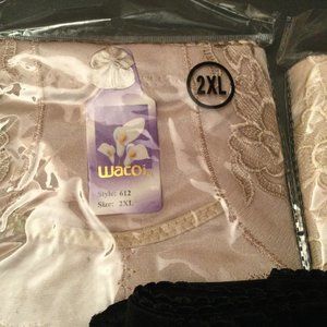 Wacoi underwear brief panties Ladies Style 612 Size 2XL BEIGE QTY 1